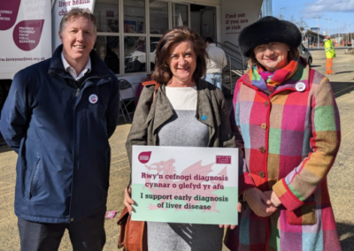 Love Your Liver visits the Senedd Cymru