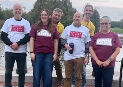 Fundraising at work helps David top £2K