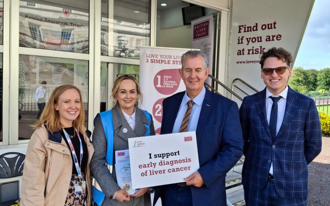 Love Your Liver roadshow visits Stormont Assembly in Northern Ireland