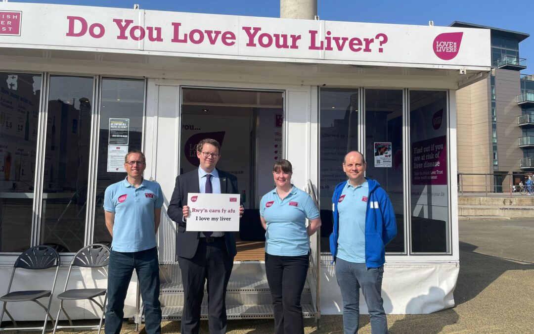 Sounding the Alarm on liver disease in Wales: Love your Liver goes to the Senedd Cymru
