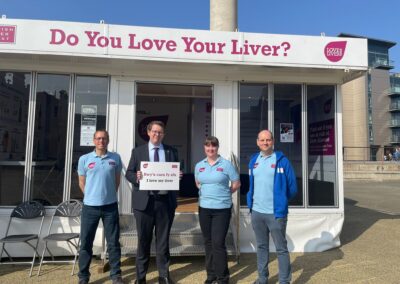 Sounding the Alarm on liver disease in Wales: Love your Liver goes to the Senedd Cymru