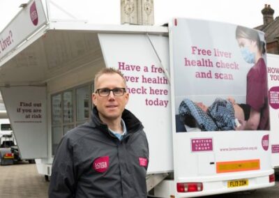 British Liver Trust takes liver health screening and scanning to the workplace