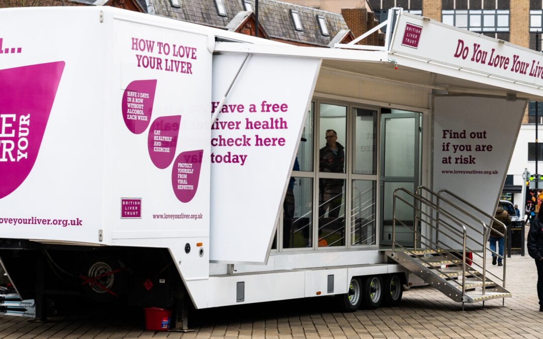 Roadshow visits Caerphilly, Hereford, Gloucester and Reading to find those ‘unaware’ they have liver damage