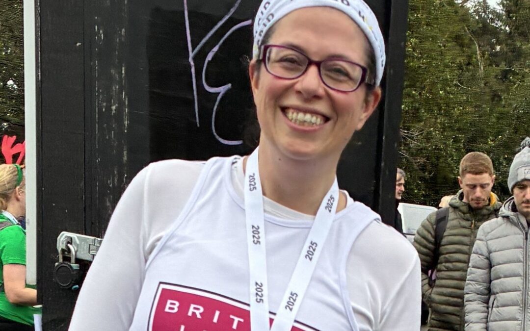 Lara’s winter runs bring in over £500 for British Liver Trust
