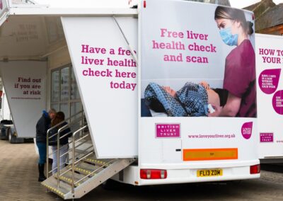 Record–breaking liver health roadshow in Stoke reveals one in ten at risk of preventable liver disease