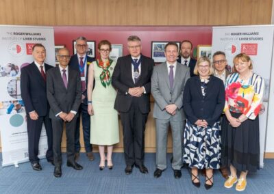 Roger Williams Institute of Liver Studies welcomes British Liver Trust chairman