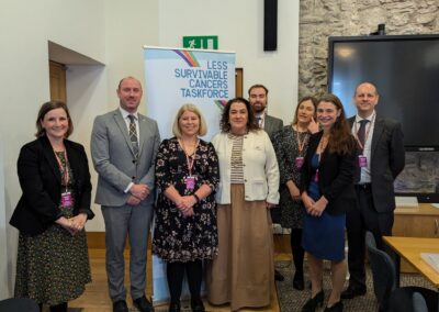 Cabinet Secretary meets with Less Survivable Cancers Taskforce