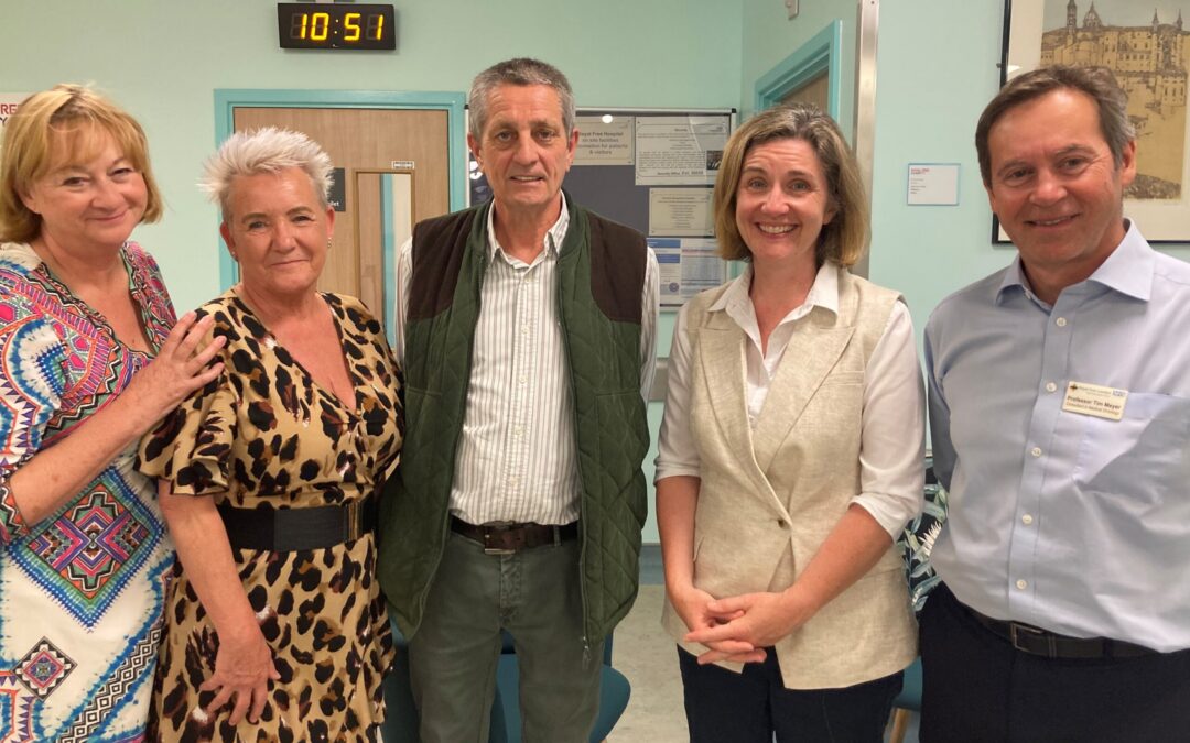 MPs hear calls to boost nationwide liver services during visit to the Royal Free Hospital
