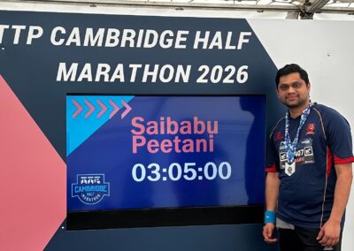 “The sore legs fade, but the impact of the money I raised for the British Liver Trust lasts a lot longer”