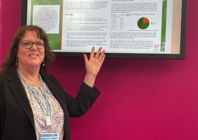 Presenting our liver disease patient survey findings at EASL 2025