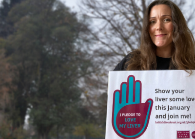 Charity calls for people in the UK to pledge to improve their liver health in 2022 following surge in liver disease deaths