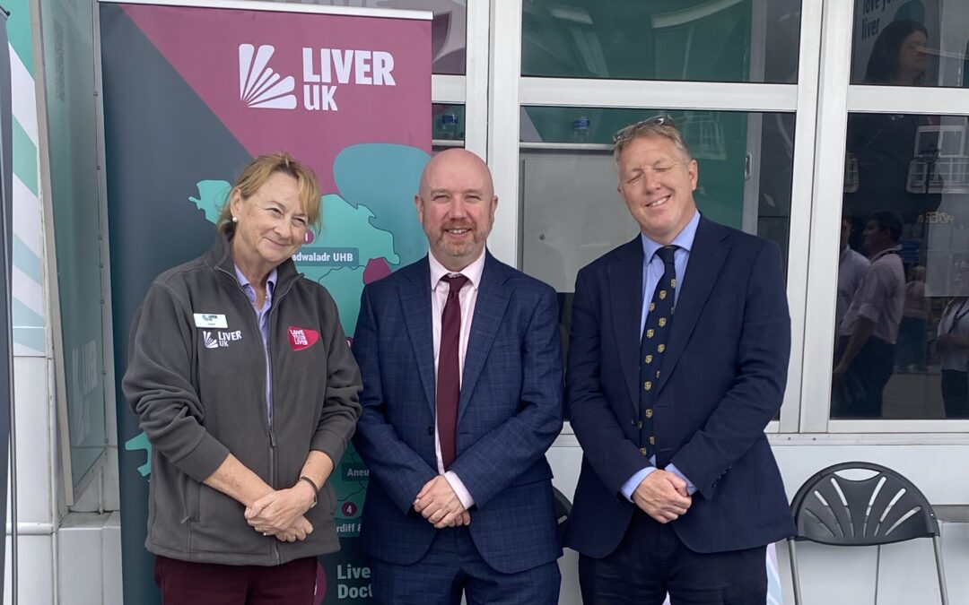 Liver UK visit the Senedd